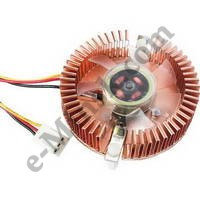 Вентилятор VGA Gembird VC-RD Twinkling Light VGA Cooler, с подсветкой