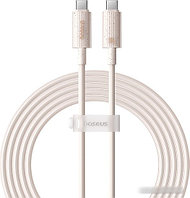 Кабель Baseus Habitat Series Fast Charging Cable 100W USB Type-C - USB Type-C (2 м, бежевый)