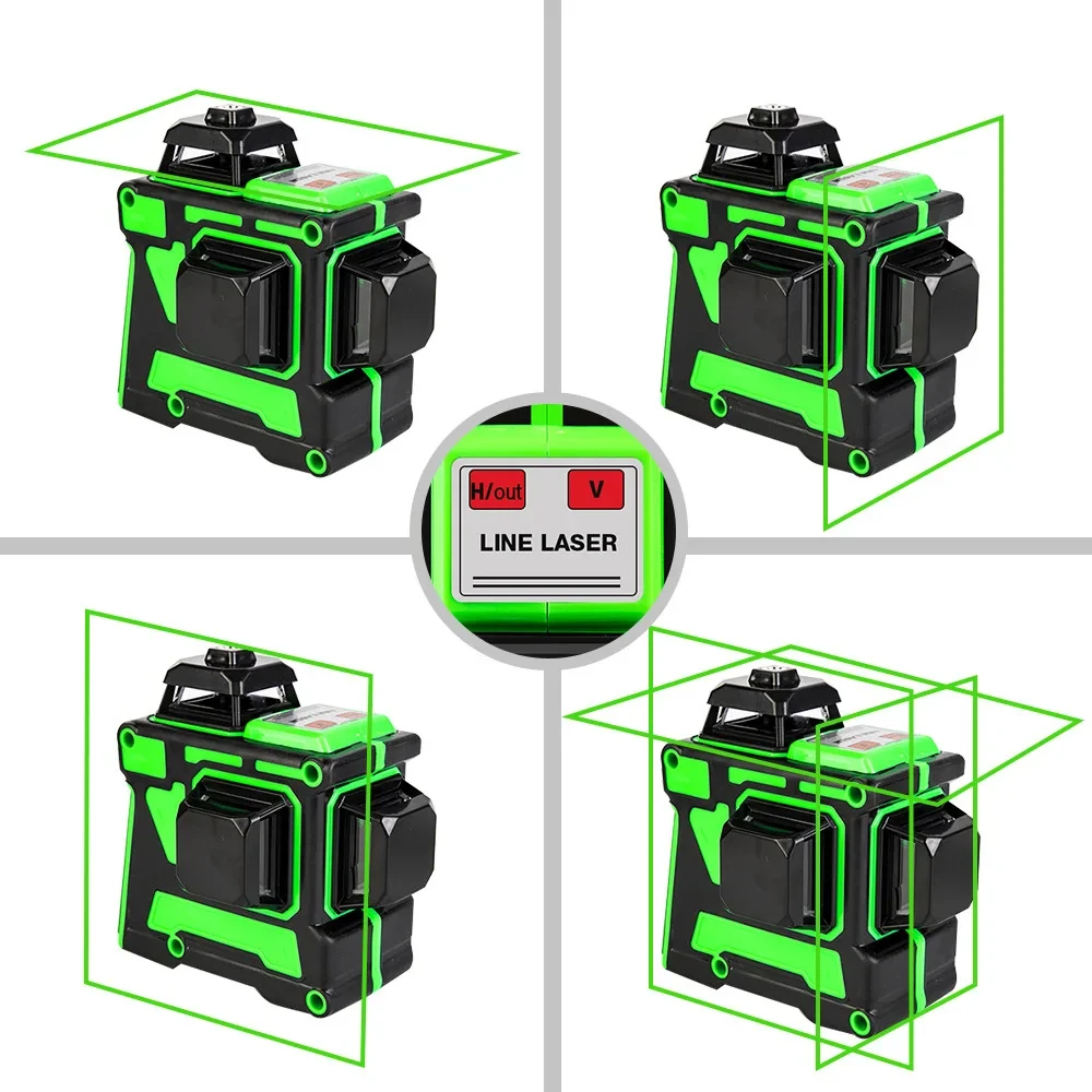 Нивелир лазерный линейный LASER LEVEL MASTER 360-12 + Штатив 1.5 м - фото 6 - id-p221617374