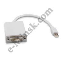 Переходник для видеокарты miniDisplayPort - DVI, КНР - фото 1 - id-p2596496