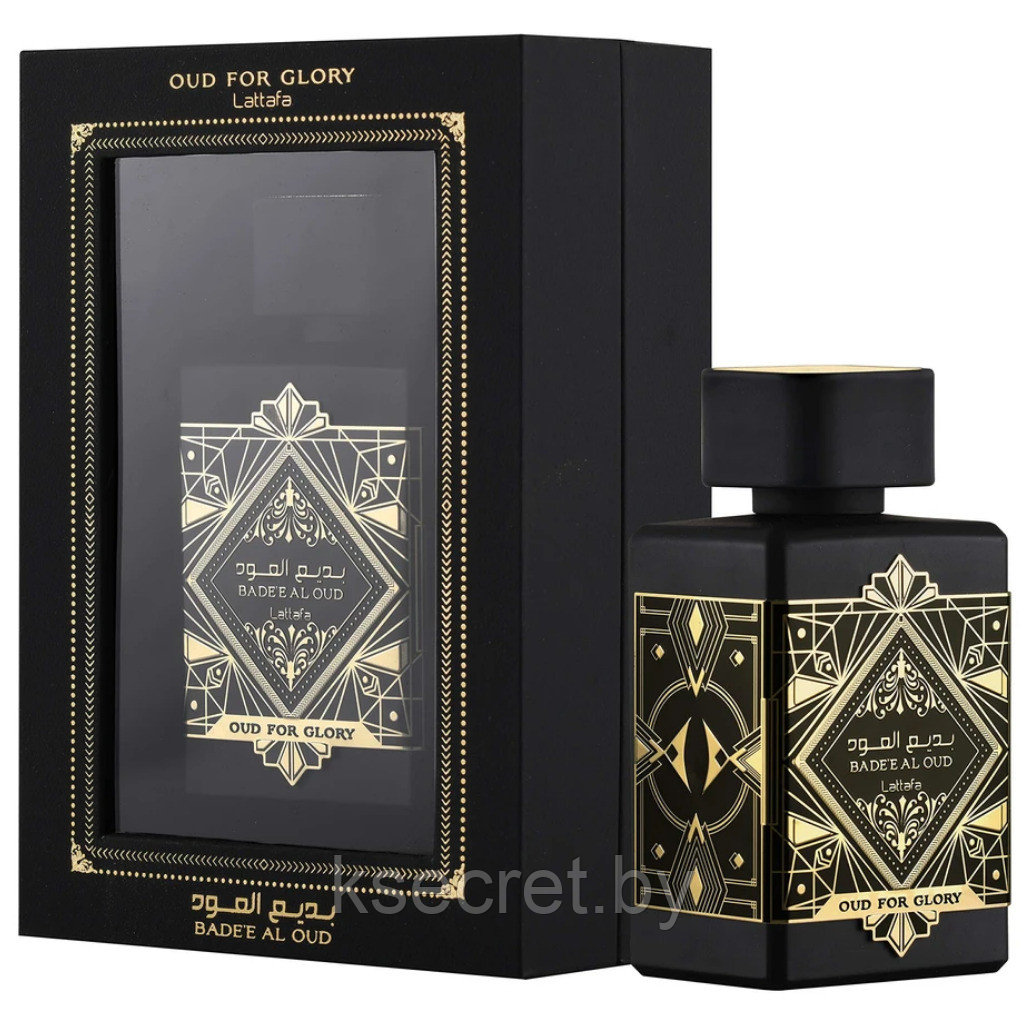 Lattafa Perfumes Badee Al Oud Oud For Glory (унисекс) парфюмерная вода (20мл) - фото 1 - id-p221657766
