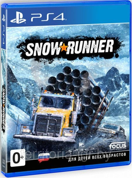 SnowRunner PS4  (Русская версия) Озвучка!