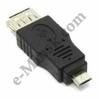 Переходник USB - microUSB BM, КНР - фото 1 - id-p3333924