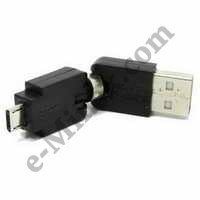 Переходник USB - microUSB BM, поворотный, КНР - фото 1 - id-p3333925