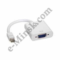 Переходник для видеокарты miniDisplayPort - VGA, КНР - фото 1 - id-p3741774