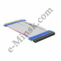 Переходник-райзер, Riser card PCI-Ex16 M - PCI-Ex16 F, удлинитель, КНР - фото 1 - id-p3741778
