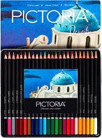 Набор цветных карандашей Pictoria Architecture CPS24A