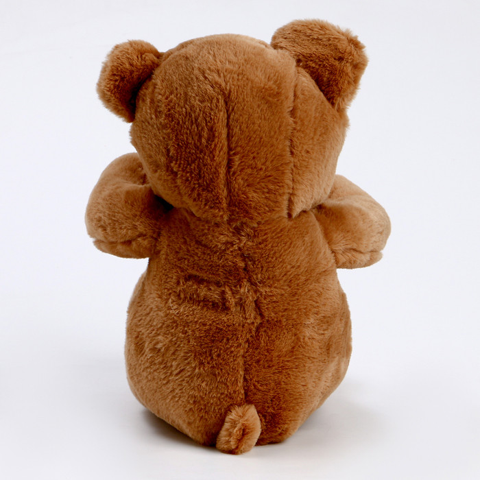 Мягкая игрушка "Медведь" с бантом и сердцем, 39 см - фото 3 - id-p221635151