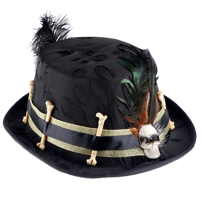 Карнавальная шляпа "Пират" с пером, р-р 56-58 - фото 1 - id-p221637394