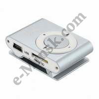 MP3 плеер Perfeo Music Clip Titanium VI-M001 (MP3 Player, MicroSDHC, USB2.0, Li-Ion), КНР - фото 1 - id-p8740432