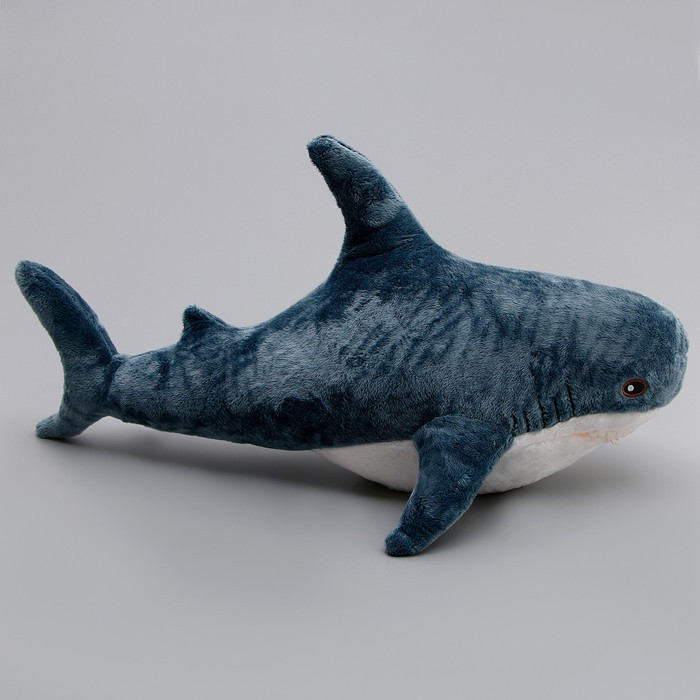 Мягкая игрушка «Акула», 60 см, цвет синий - фото 2 - id-p221657263