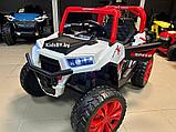 Детский электромобиль RiverToys F888FF (красный) Функция качалки, фото 2