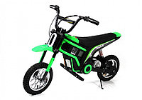 Детский электромотоцикл RiverToys A005AA (зеленый)