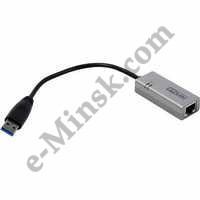 Сетевая карта USB3.0 - RJ45 10/100/1000 Мбит/с ST-Lab U-980, КНР - фото 1 - id-p15872542