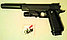 Металлический пистолет с глушителем на пульках Airsoft Gun G.6A, Минск, фото 3