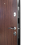 Двери входные металлические ПРОМЕТ «Спец DL» Венге (двустворчатая / полуторка), фото 2