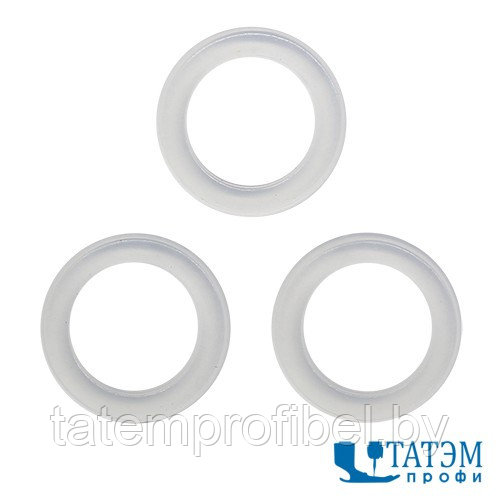 Кольцо под блочку 5 мм (6 мм), пластик (5000 шт), Турция - фото 1 - id-p221662225
