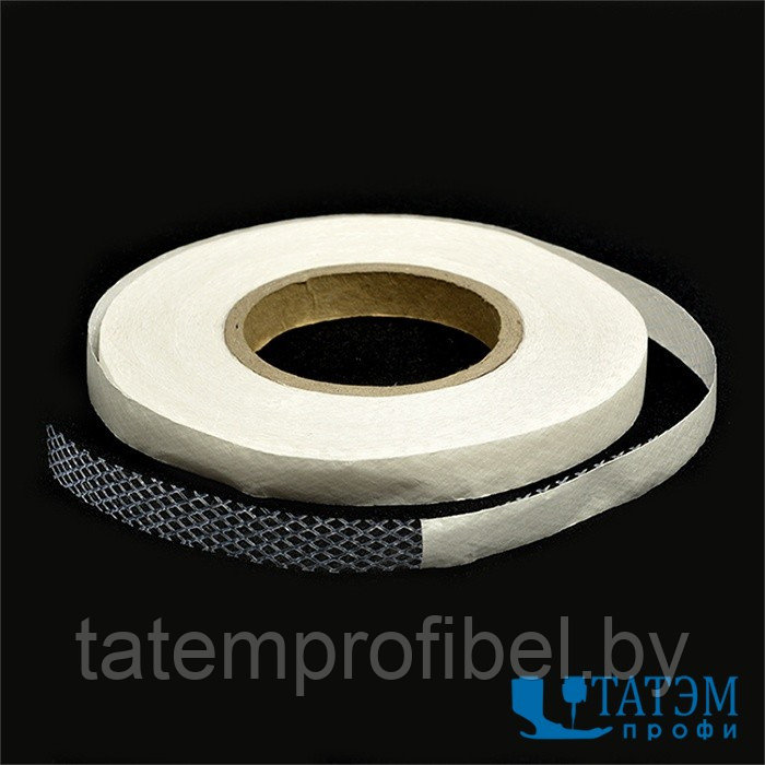 Сетка клеевая на бумаге 10 мм, 38 г/м. кв, белая, 100 м, Китай - фото 1 - id-p221661934