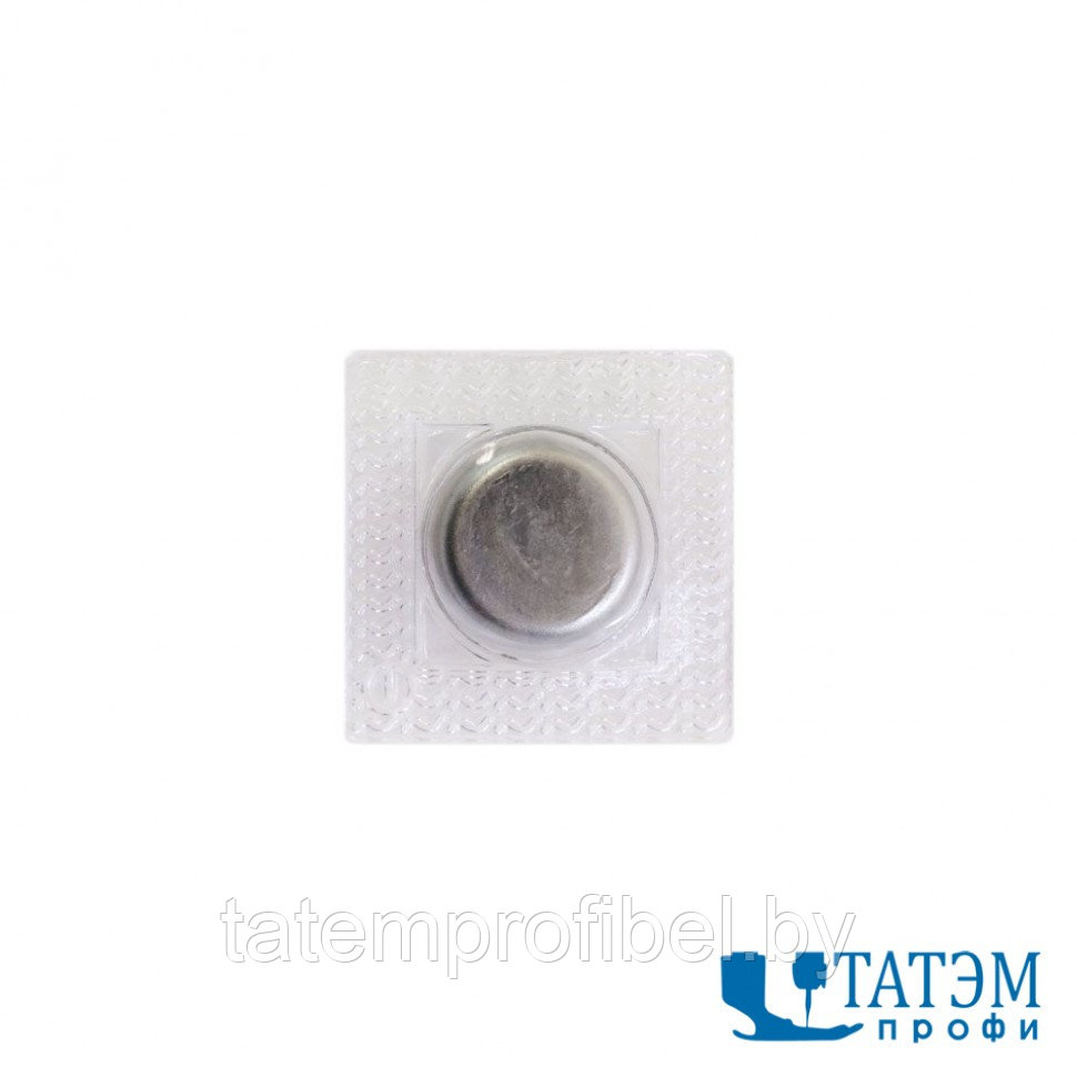 Кнопка-магнит потайная 15 х 2 мм, уп. 50 шт (25 пар)