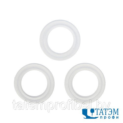 Кольцо под блочку 8 мм, пластик (1000 шт), Турция