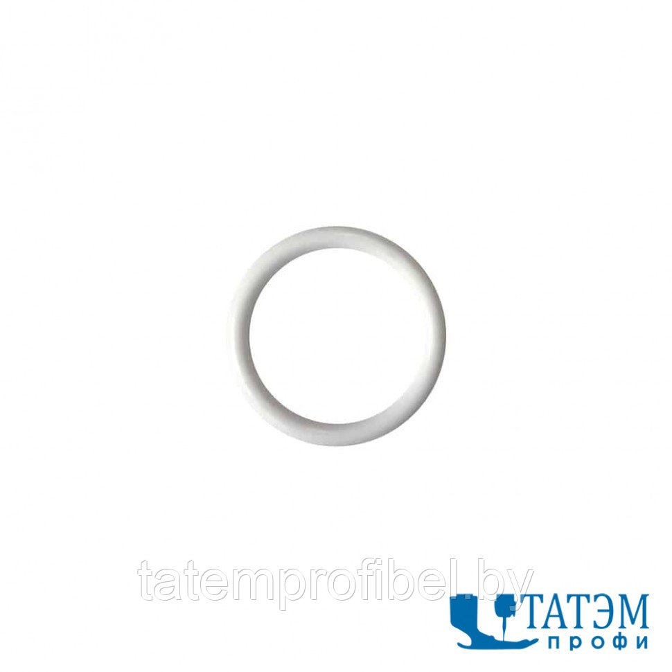 Кольцо 12 мм для бюстгальтера пластик (упак. 200 шт) белое - фото 1 - id-p221662340
