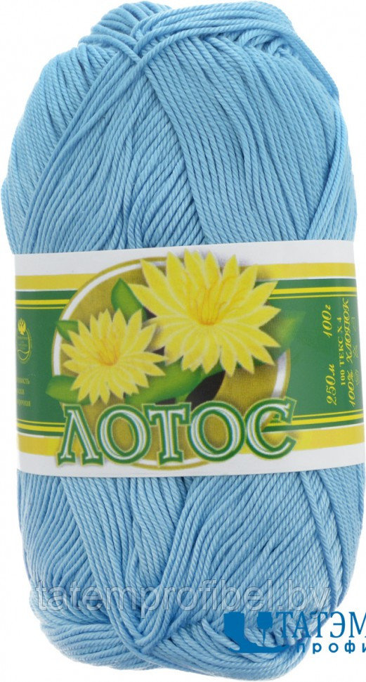 Нитки для вязания "Лотос" 100 г, 250 м, цветные, 8 коконов в упаковке - фото 1 - id-p221661684