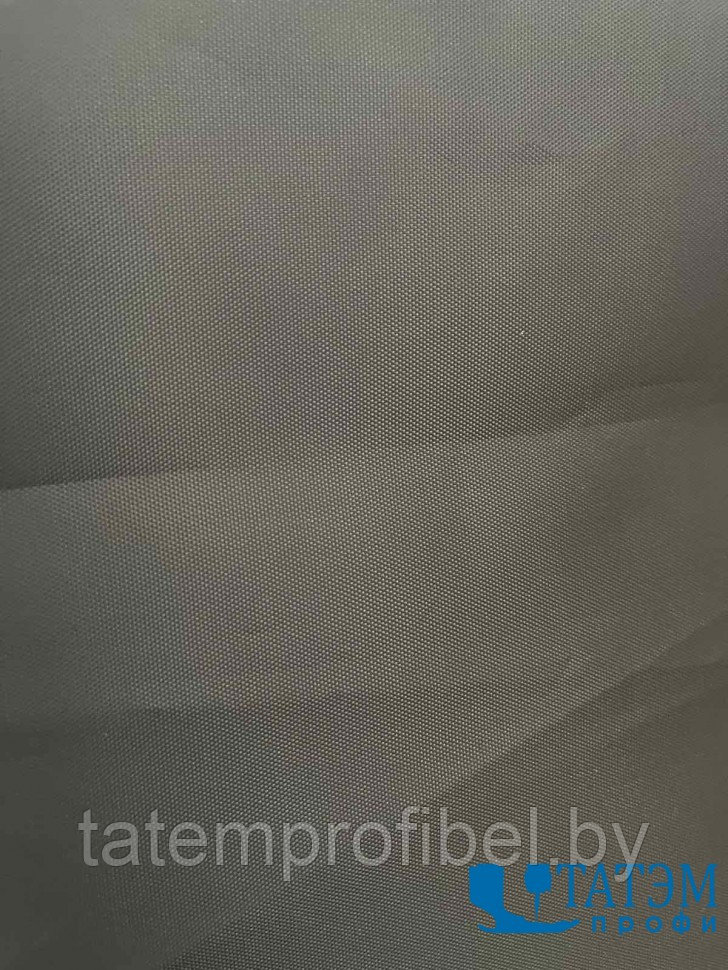Ткань Оксфорд 210 D, PU1000, 83 г/м2, гладкокрашеный, т. серый (шир. 150 см) рулон 100 м - фото 1 - id-p221662971