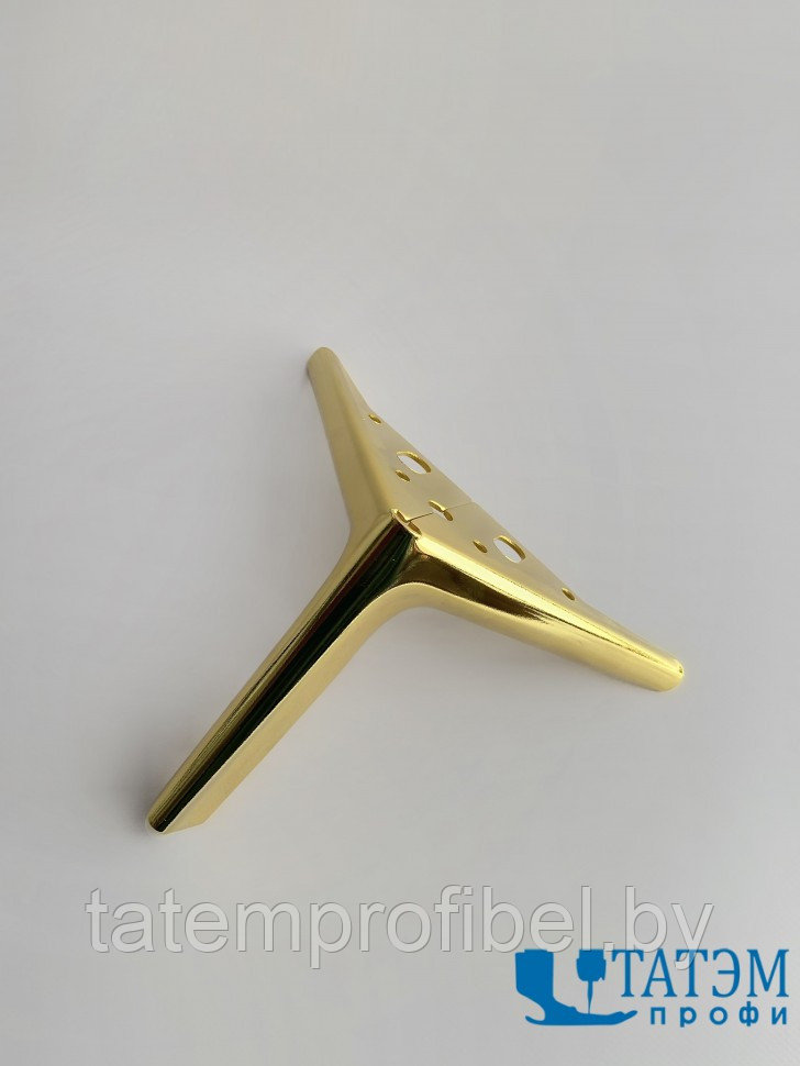 Мебельные ножки 150 мм, арт. Profi PR-02, золото - фото 1 - id-p221663257