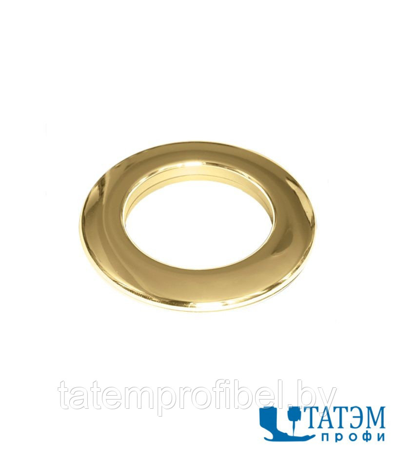 Люверсы для штор пласт, 40 мм, №2 золото, с многоуровн. замком, уп. 10 шт - фото 1 - id-p221663248