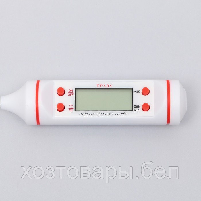 Кулинарный термометр "Bon appetit", белый, 23,5 х 2,3 см - фото 5 - id-p221662502