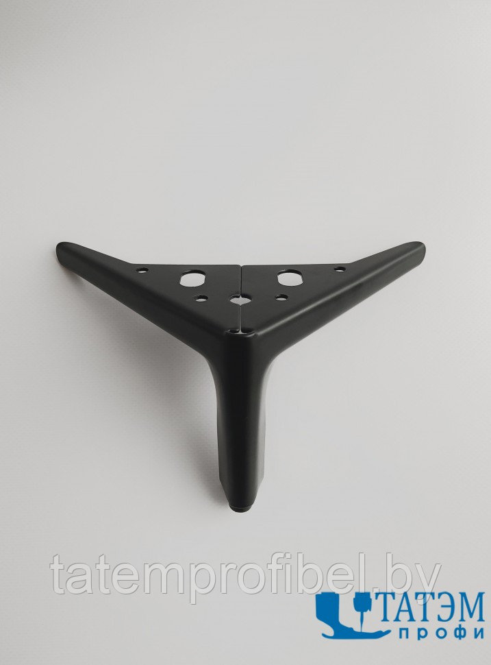 Мебельные ножки 100 мм, арт. Profi PR-02, черный - фото 1 - id-p221663261