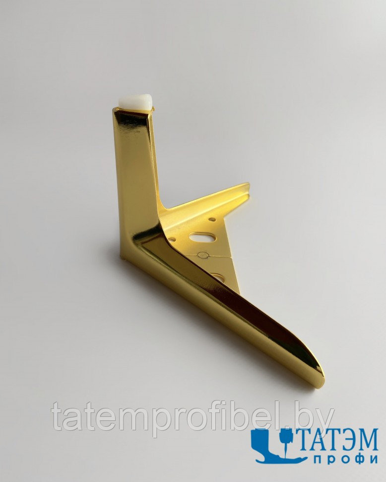 Мебельные ножки 100 мм, арт. Profi PR-02, золото - фото 3 - id-p221663262