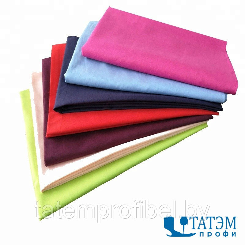 Подкладочная ткань 190T Taffeta 68Dх68D, 56 г/м², шир. 150 см, рулон 100 м, 100 цветов