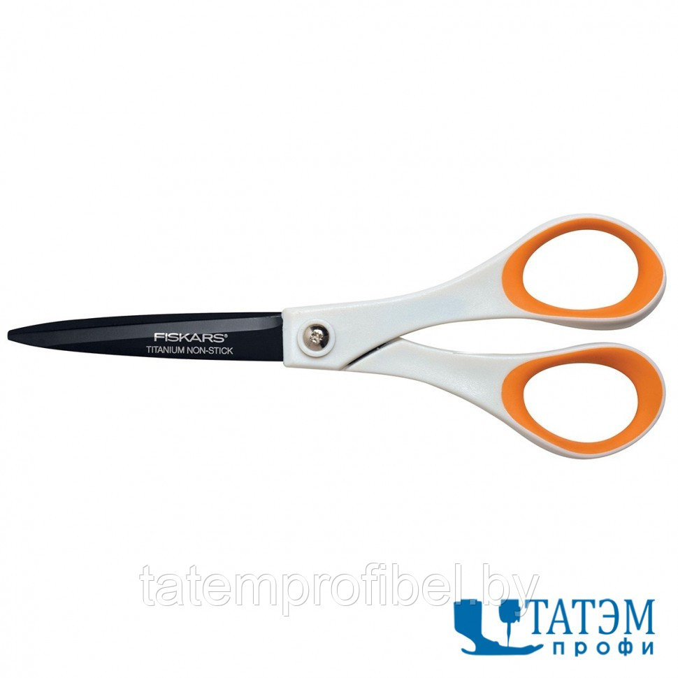 Ножницы 18 см Fiskars Titanium Non-Stick, арт. 1004720, Финляндия