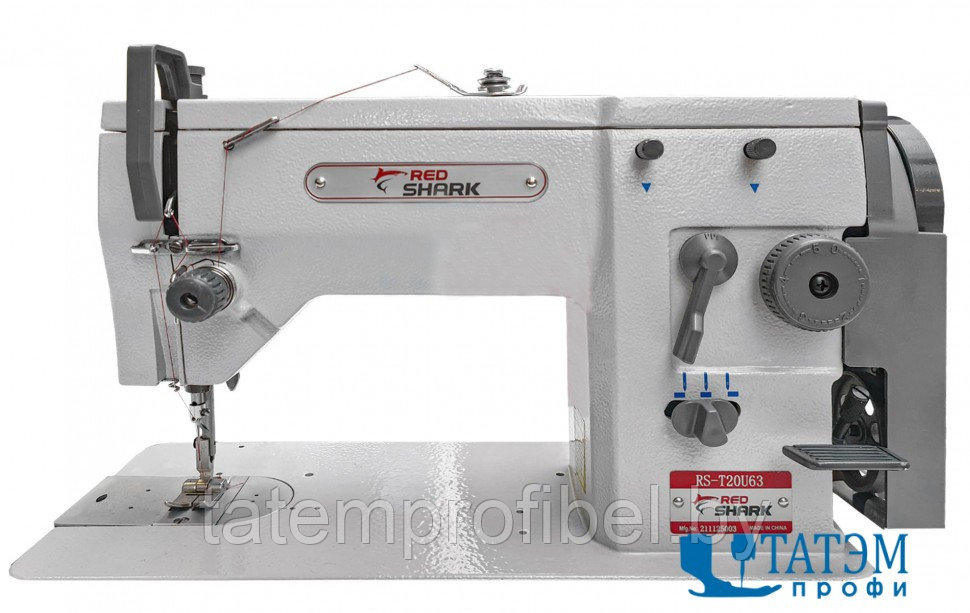 Промышленная швейная машина строчки зиг-заг Red Shark RS-20U63 (комплект) - фото 1 - id-p221663425