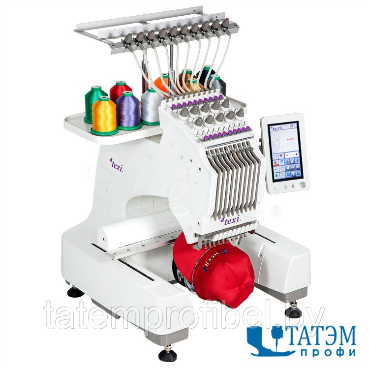 Одноголовочная 10-игольная вышивальная машина TEXI IRIS 10 (комплект) - фото 3 - id-p221663477