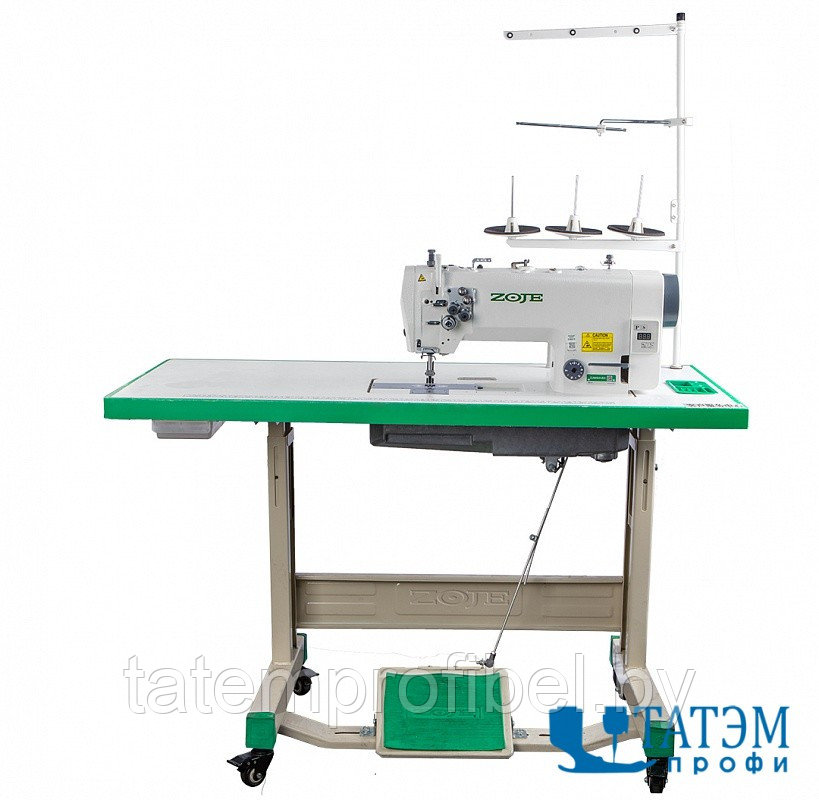 ZOJE ZJ8450A-BD-3/02 двухигольная промышленная швейная машина (комплект)
