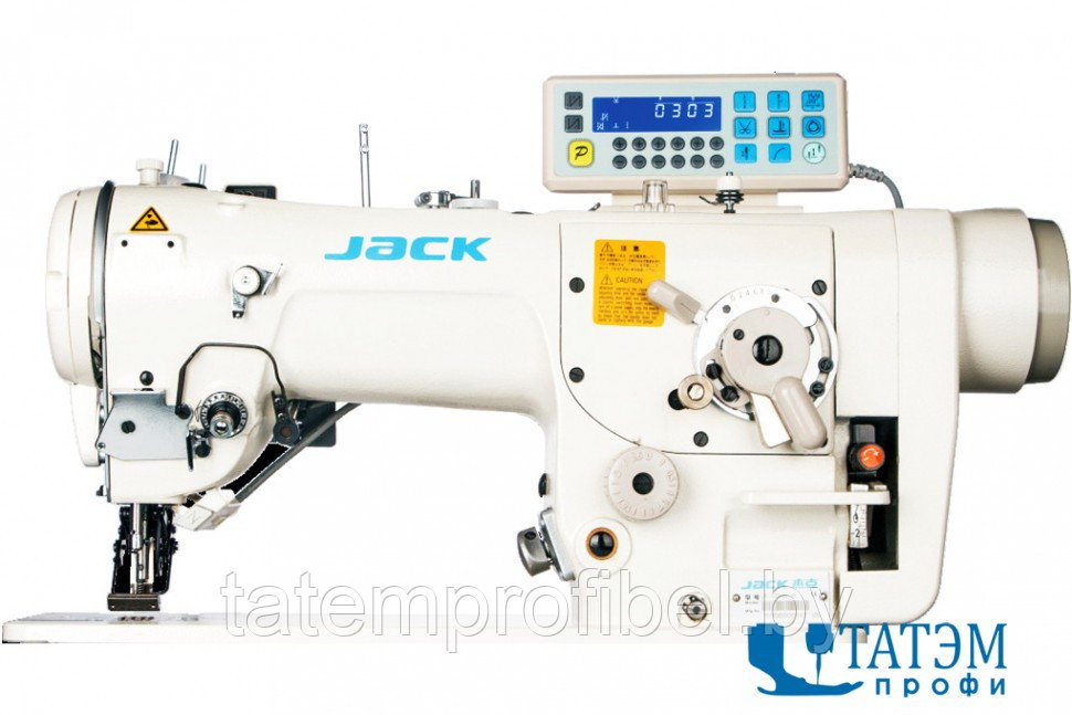JACK JK-2284B-4E Промышленная швейная машина строчки зиг-заг (комплект)