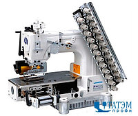 Швейная промышленная 12-ти игольная машина JACK JK-8009VCDI-12064P/VWL (комплект)