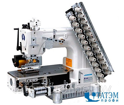 Швейная промышленная 12-ти игольная машина JACK JK-8009VCDI-12064P/VWL (комплект) - фото 1 - id-p221663520