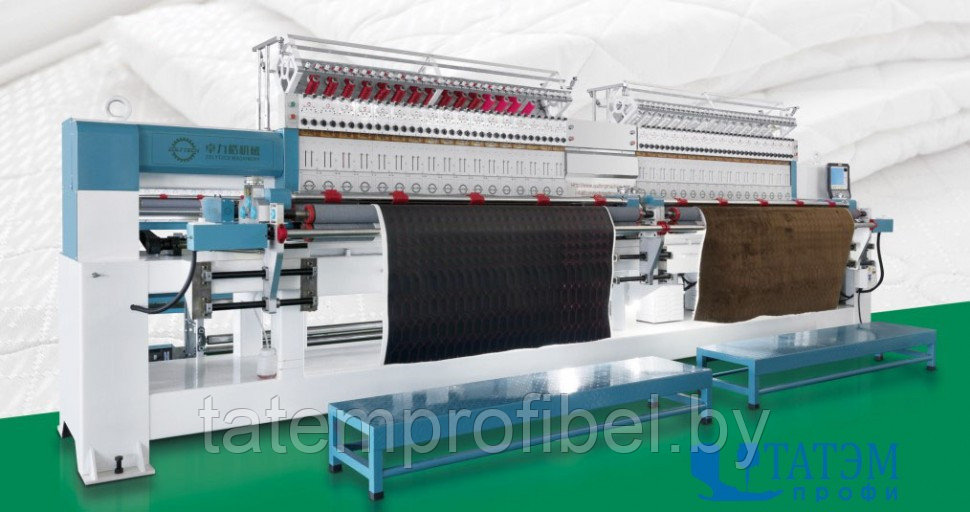 Высокоскоростная стегально-вышивальная секционная машина 2-2 - фото 2 - id-p221663578