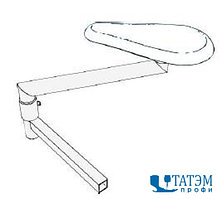 Поворотный рычаг Comel AKN-04B для столов серии MP/A, MP/F, MP/F/PV (Италия)