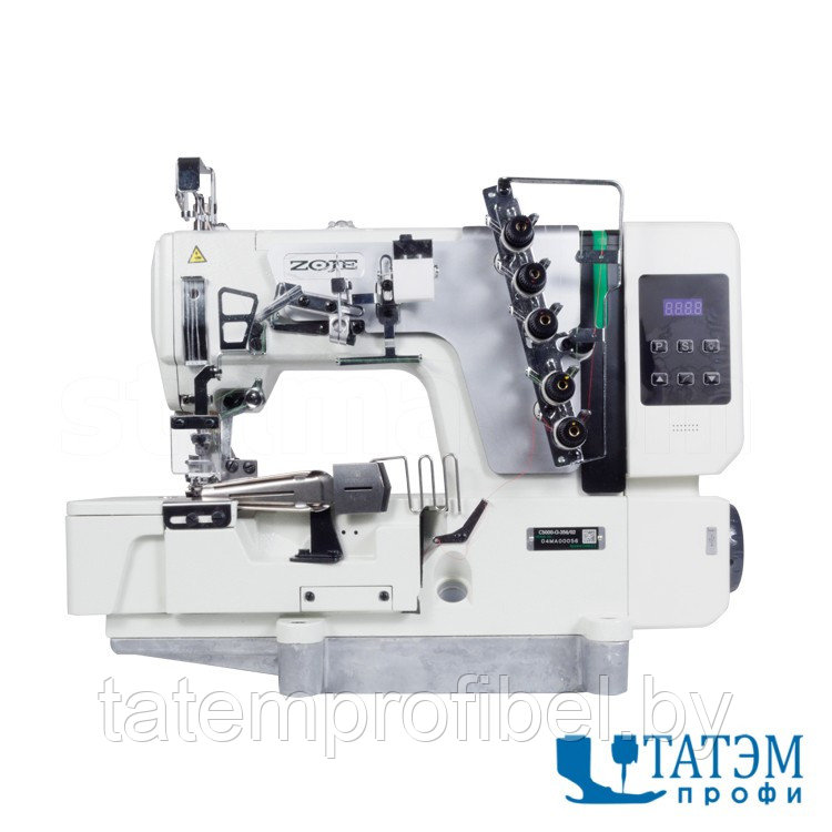 Плоскошовная промышленная швейная машина ZOJE C5000-G-356-02 (комплект) - фото 1 - id-p221663610