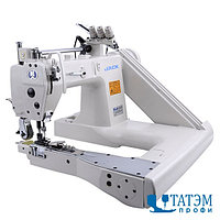 Jack JK-T9280D-73-PL (1/8) трехигольная швейная машина цепного стежка (комплект)