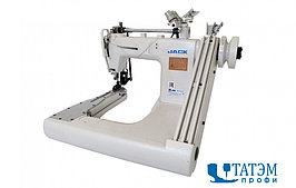 JACK JK-T9270D-13-2PL (1/8) трехигольная швейная машина цепного стежка (комплект)