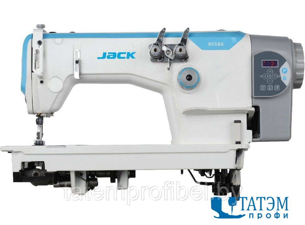 JACK JK-8558G-WZ-1 одноигольная швейная машина цепного стежка (комплект)