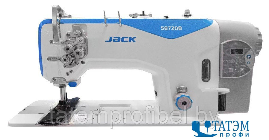 Двухигольная промышленная швейная машина JACK JK-58720В-005 (комплект) - фото 1 - id-p221663644