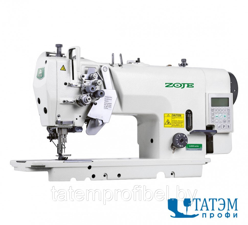 ZOJE ZJ2845-5-BD-D3-PF-3/02 двухигольная швейная машина (комплект)