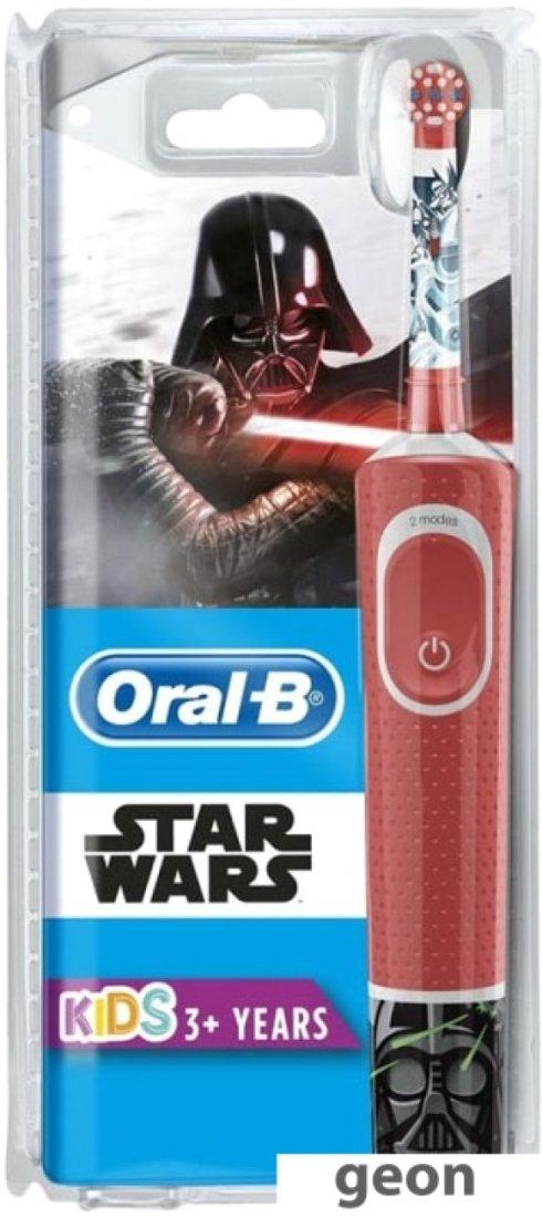 Электрическая зубная щетка Braun Oral-B Kids StarWars D100.413.2K - фото 2 - id-p221660945
