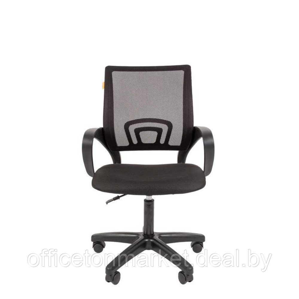 Кресло для персонала "Easy Chair 304 LT", ткань, сетка, пластик, черный - фото 2 - id-p221658222